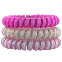Load image into Gallery viewer, Shop Hotline - Standard Size Hair Tie Set: Black Diamond (Metallic)