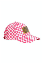 Load image into Gallery viewer, Embellish Your Life - Upcycled Checkered Cap: Brown