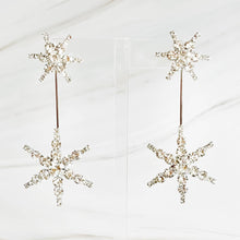 Load image into Gallery viewer, Ellison+Young - Double Starburst Statement Earrings
