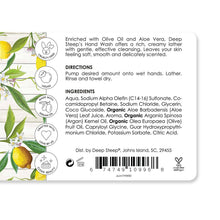 Load image into Gallery viewer, Deep Steep Clean Beauty - Argan Oil Liquid Hand Wash - Limoncello