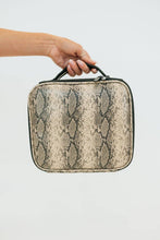 Load image into Gallery viewer, modern+chic - Khloe Customizable Cosmetic Case: Luxe Brown