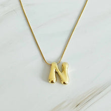 Load image into Gallery viewer, Ellison+Young - Balloon Letter Initial Necklace: R