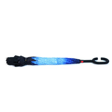 Load image into Gallery viewer, Selini New York - Deep Blue Flower Double Layer Inverted Umbrella: 1 piece