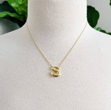 Load image into Gallery viewer, Ellison+Young - Balloon Letter Initial Necklace: T