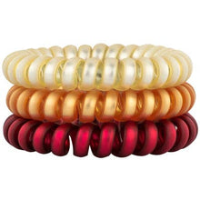 Load image into Gallery viewer, Shop Hotline - Standard Size Hair Tie Set: Black Diamond (Metallic)