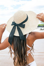 Load image into Gallery viewer, Embellish Your Life - Packable Straw Beach Hat: Beige
