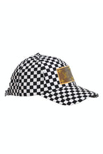 Load image into Gallery viewer, Embellish Your Life - Upcycled Checkered Cap: Brown