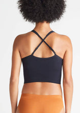 Load image into Gallery viewer, Yummie - Claudia Comfortably Curved Longline Bra Top - Seamless: S/M / Black