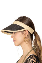 Load image into Gallery viewer, Embellish Your Life - Accented Brim Visor: Beige