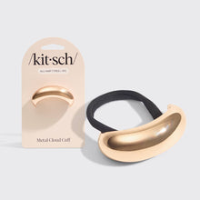 Load image into Gallery viewer, KITSCH - Gold Metal Cloud Cuff - Medium
