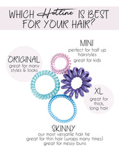 Load image into Gallery viewer, Shop Hotline - Skinny Hair Tie Set: Central Park (Matte)