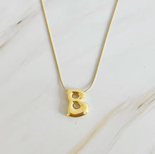 Load image into Gallery viewer, Ellison+Young - Balloon Letter Initial Necklace: T