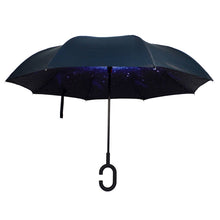 Load image into Gallery viewer, Selini New York - Big Bang Explosion Galaxy Double Layer Inverted Umbrella: 1 piece