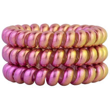 Load image into Gallery viewer, Shop Hotline - Standard Size Hair Tie Set: Black Diamond (Metallic)