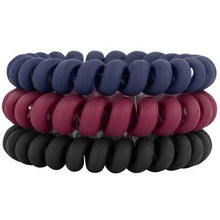 Load image into Gallery viewer, Shop Hotline - Standard Size Hair Tie Set: Black Diamond (Metallic)
