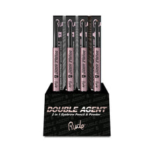 Load image into Gallery viewer, Rude Cosmetics - Double Agent 2 in 1 Eyebrow Pencil and Powder Display Set