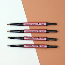 Load image into Gallery viewer, Rude Cosmetics - Double Agent 2 in 1 Eyebrow Pencil and Powder Display Set