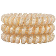 Load image into Gallery viewer, Shop Hotline - Standard Size Hair Tie Set: Black Diamond (Metallic)