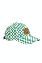 Load image into Gallery viewer, Embellish Your Life - Upcycled Checkered Cap: Brown