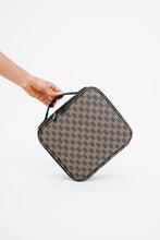 Load image into Gallery viewer, modern+chic - Khloe Customizable Cosmetic Case: Luxe Brown