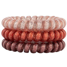 Load image into Gallery viewer, Shop Hotline - Standard Size Hair Tie Set: Black Diamond (Metallic)