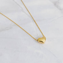 Load image into Gallery viewer, Ellison+Young - Love Bean Heart Necklace: Silver