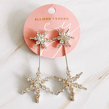 Load image into Gallery viewer, Ellison+Young - Double Starburst Statement Earrings