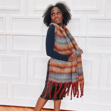 Load image into Gallery viewer, Pretty Simple - Adventure Ombre Scarf: Gray