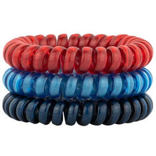 Load image into Gallery viewer, Shop Hotline - Standard Size Hair Tie Set: Black Diamond (Metallic)