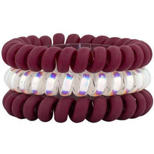 Load image into Gallery viewer, Shop Hotline - Standard Size Hair Tie Set: Black Diamond (Metallic)