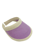 Load image into Gallery viewer, Embellish Your Life - Accented Brim Visor: Beige