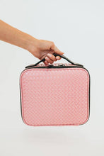 Load image into Gallery viewer, modern+chic - Khloe Customizable Cosmetic Case: Star Point Brown