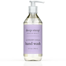 Load image into Gallery viewer, Deep Steep Premium Beauty - Argan Oil Liquid Hand Wash - Lavender Vanilla 10oz