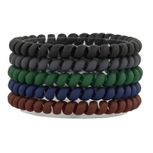 Load image into Gallery viewer, Shop Hotline - Skinny Hair Tie Set: Central Park (Matte)