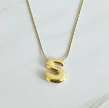 Load image into Gallery viewer, Ellison+Young - Balloon Letter Initial Necklace: E
