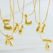 Load image into Gallery viewer, Ellison+Young - Balloon Letter Initial Necklace: R
