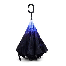Load image into Gallery viewer, Selini New York - Big Bang Explosion Galaxy Double Layer Inverted Umbrella: 1 piece
