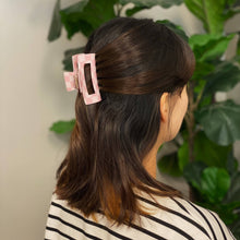 Load image into Gallery viewer, Ellison+Young - Checker Lovers Hair Claw: Black
