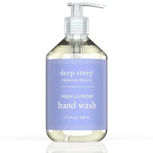 Load image into Gallery viewer, Deep Steep Premium Beauty - Argan Oil Liquid Hand Wash - Fresh Lavender 17.6oz
