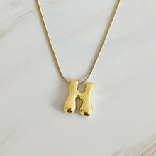 Load image into Gallery viewer, Ellison+Young - Balloon Letter Initial Necklace: E
