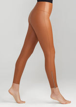 Load image into Gallery viewer, Yummie - Faux Leather Shaping Legging with Side Zip: M / Black
