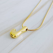 Load image into Gallery viewer, Ellison+Young - Balloon Letter Initial Necklace: E
