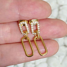 Load image into Gallery viewer, Ellison+Young - Edge Dangle Earrings
