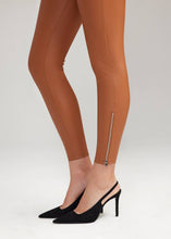Load image into Gallery viewer, Yummie - Faux Leather Shaping Legging with Side Zip: M / Black
