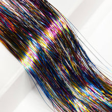 Load image into Gallery viewer, Shop Hotline - Clip In Hair Tinsel: Silver
