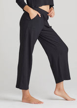 Load image into Gallery viewer, Yummie - Cropped Lounge Pant - Cotton Rib: White / S
