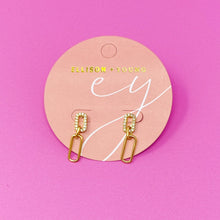 Load image into Gallery viewer, Ellison+Young - Edge Dangle Earrings
