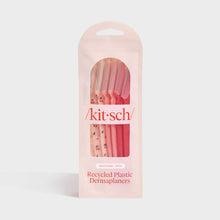 Load image into Gallery viewer, KITSCH - Recycled Plastic Dermaplaners 6pc Set - Asstd Cherry Blossom
