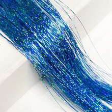 Load image into Gallery viewer, Shop Hotline - Clip In Hair Tinsel: Silver
