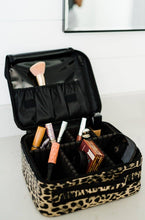 Load image into Gallery viewer, modern+chic - Khloe Customizable Cosmetic Case: Luxe Brown
